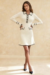 Classic Ribbed Midi Dress