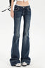 Low Rise Dark Wash Bootcut Flare Jeans