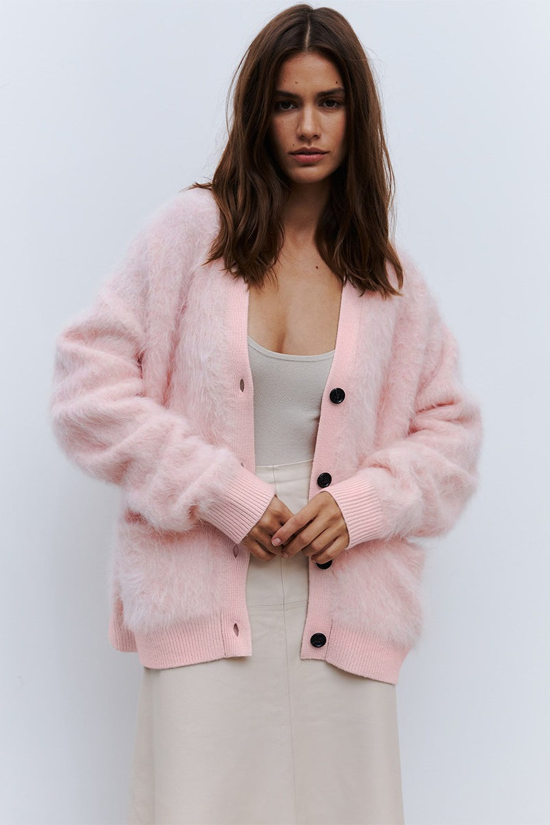 Cozy Faux Fur Cardigan Secondary image