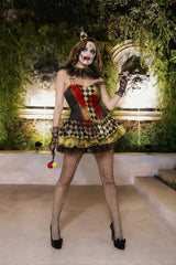 Vampire Circus Clown Halloween Costume