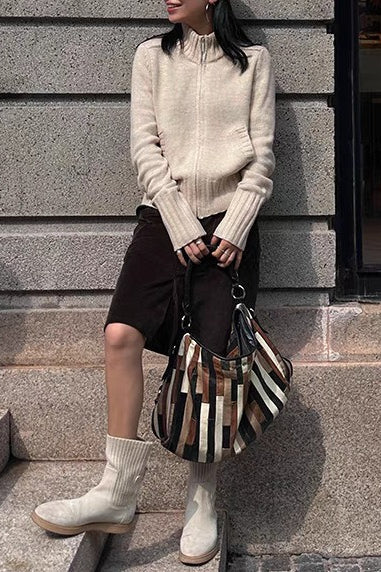 Thick Turtleneck Knit Sweater Main image