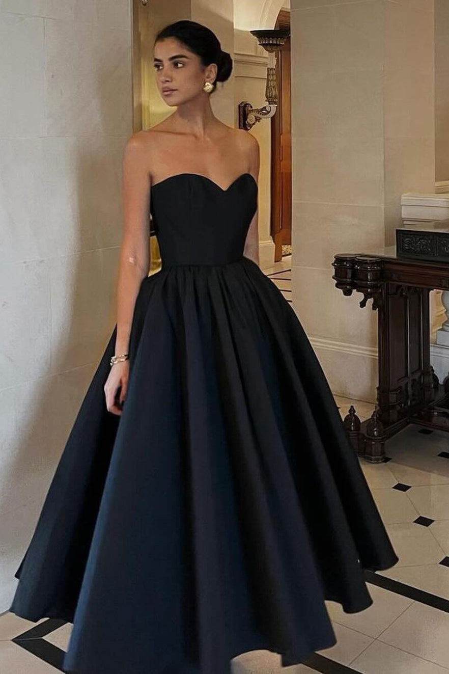 Satin Slip Bodycon Prom Dress Main image