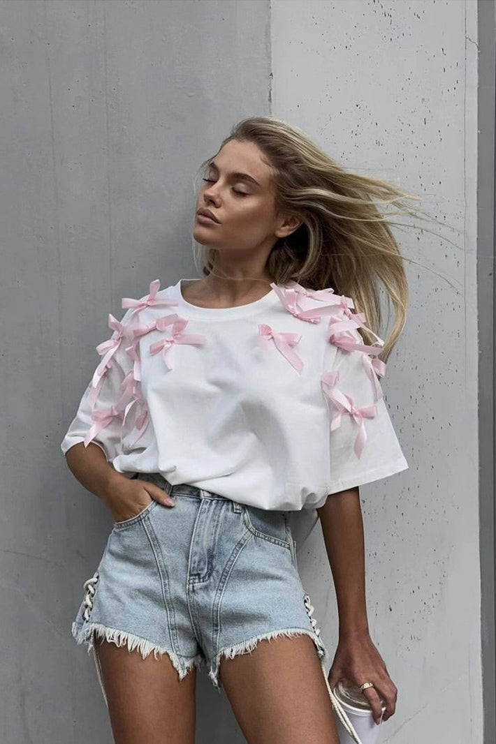 Edgy Layered Slouchy Tee T-Shirt Secondary image