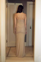 Wrap Tube Sheer Mermaid Slim Bodycon Dress