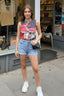 Printed Car Stylish Tank Top