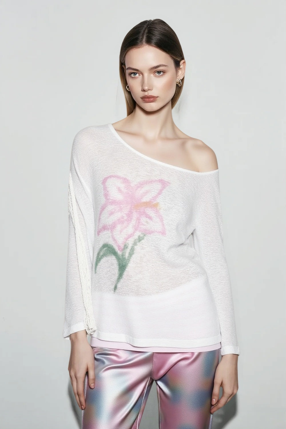 Slouchy Drapey Casual Cover Up Main image