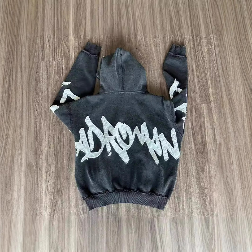 Gothic Y2K Zipper Hoodie Secondary image