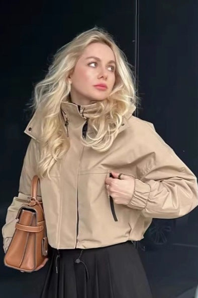 Contemporary Cropped Hood Jacket Main image