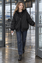 Teddy Reversible Hooded Jacket
