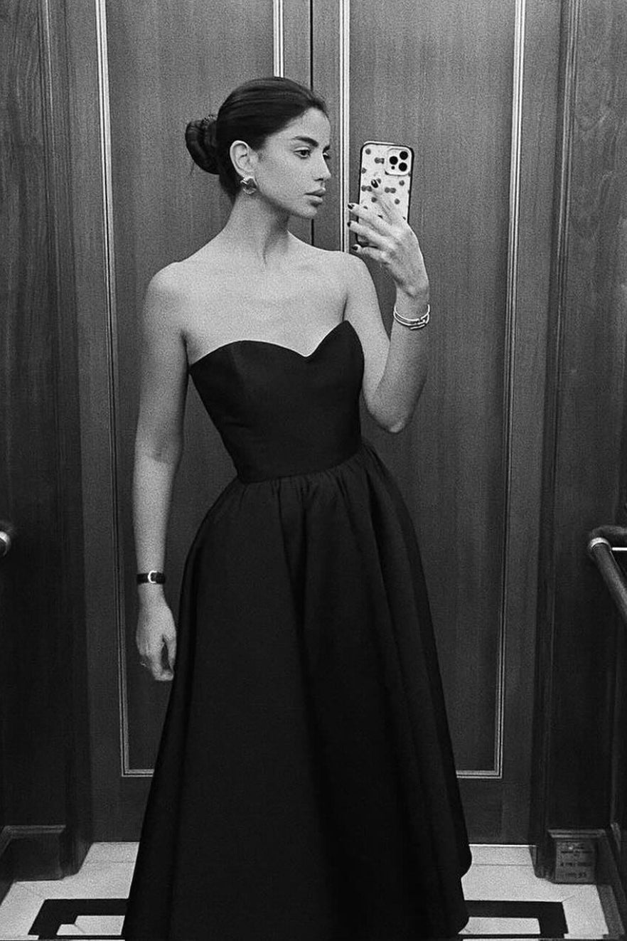 Satin Slip Bodycon Prom Dress Secondary image