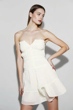 Fairy Ruched  Spaghetti Strap Bodycon Mini Dresses