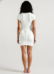 Bustier Waistband Mini Slim Bodycon Dress