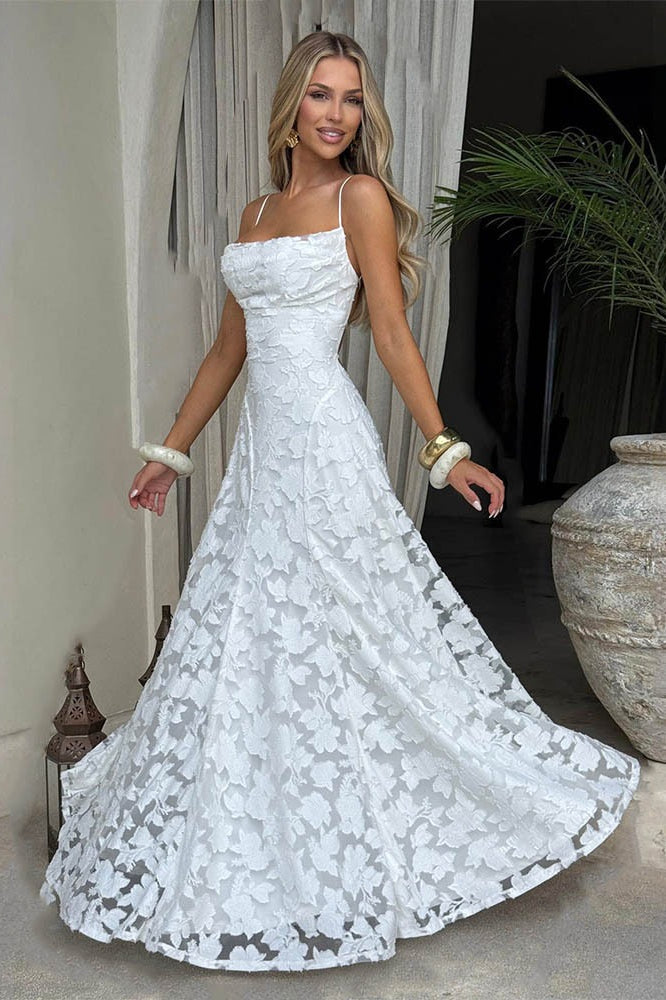 Backless Chiffon Maxi Dress Secondary image