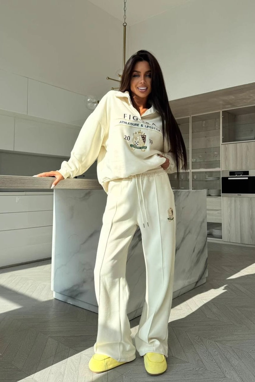 Fashion Crewneck Sweatshirt Pants Activewear Set Main image