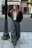 Hooded Faux Fur Lined Zip Front Coat
