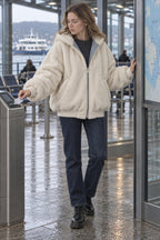Teddy Reversible Hooded Jacket