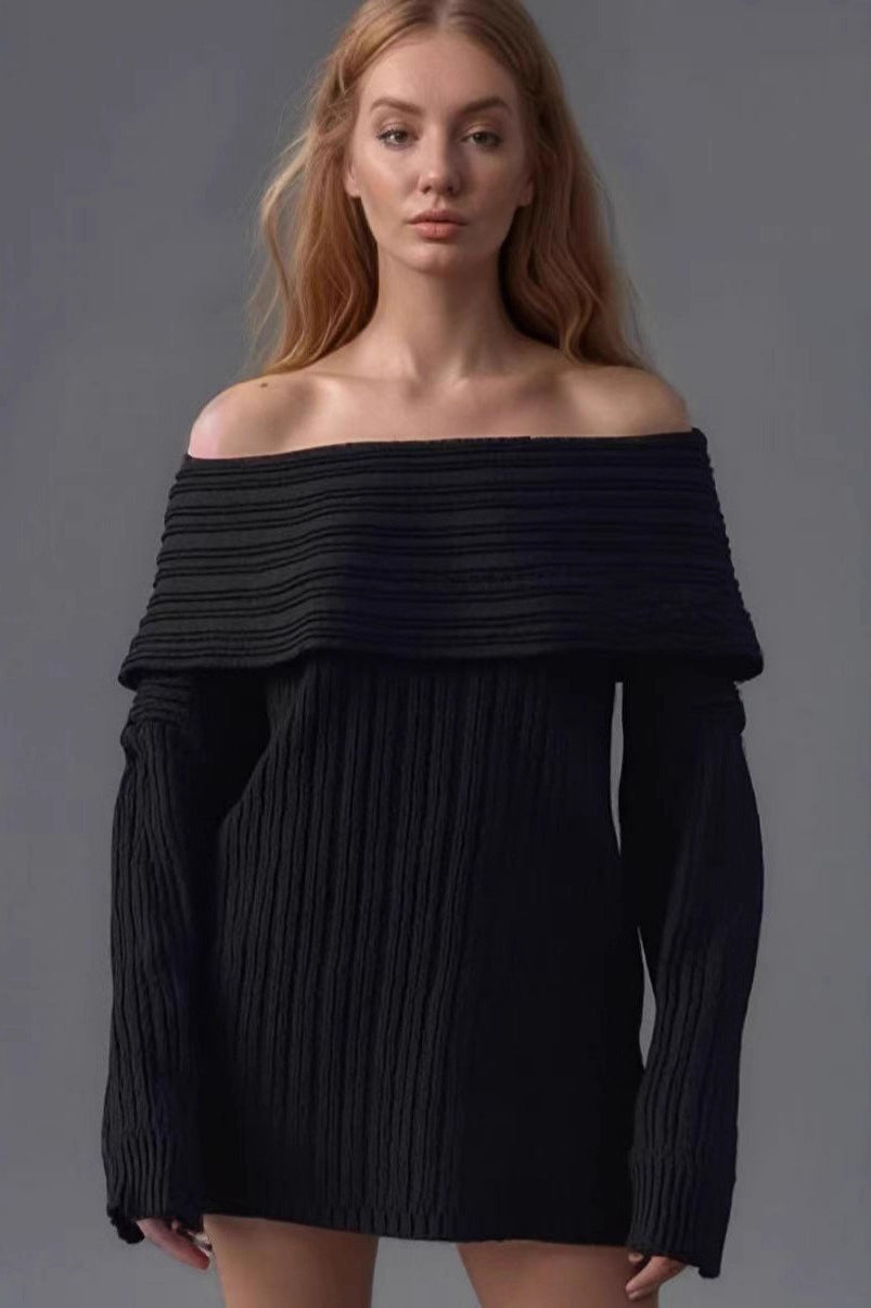 Off Shoulder Knit Sweater Secondary image