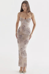 Leopard Print Bodycon Birthday Dress