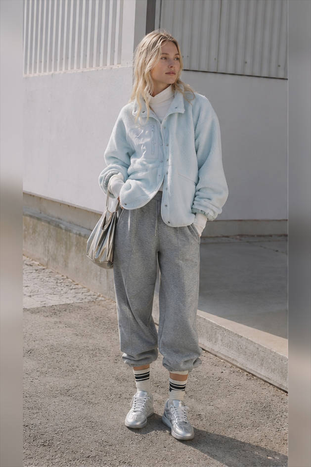 Lightweight Sherpa Casual Jacket