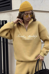 Graphic Pullover Hoodie Pants Activewear Set