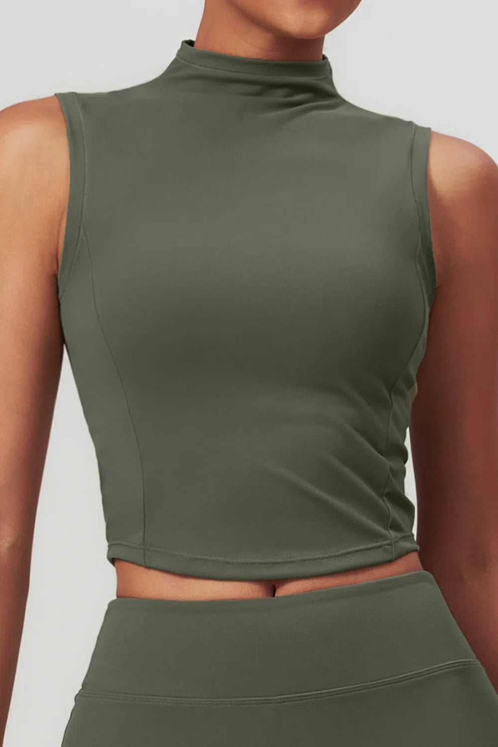 Yoga Fitness Tank Crop Top Main image