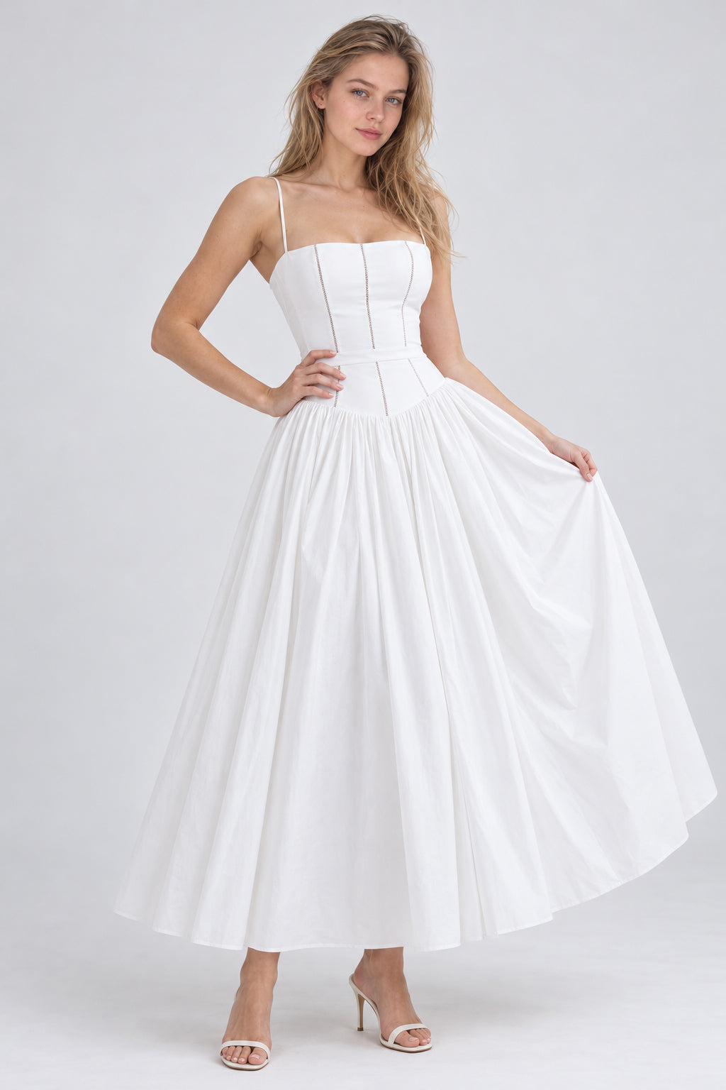 Cami Slim Fit Elegant Maxi Dress