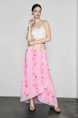 Sheer Mesh Lightweight Vacation Skirt