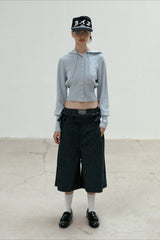 Hooded Vintage Cardigan