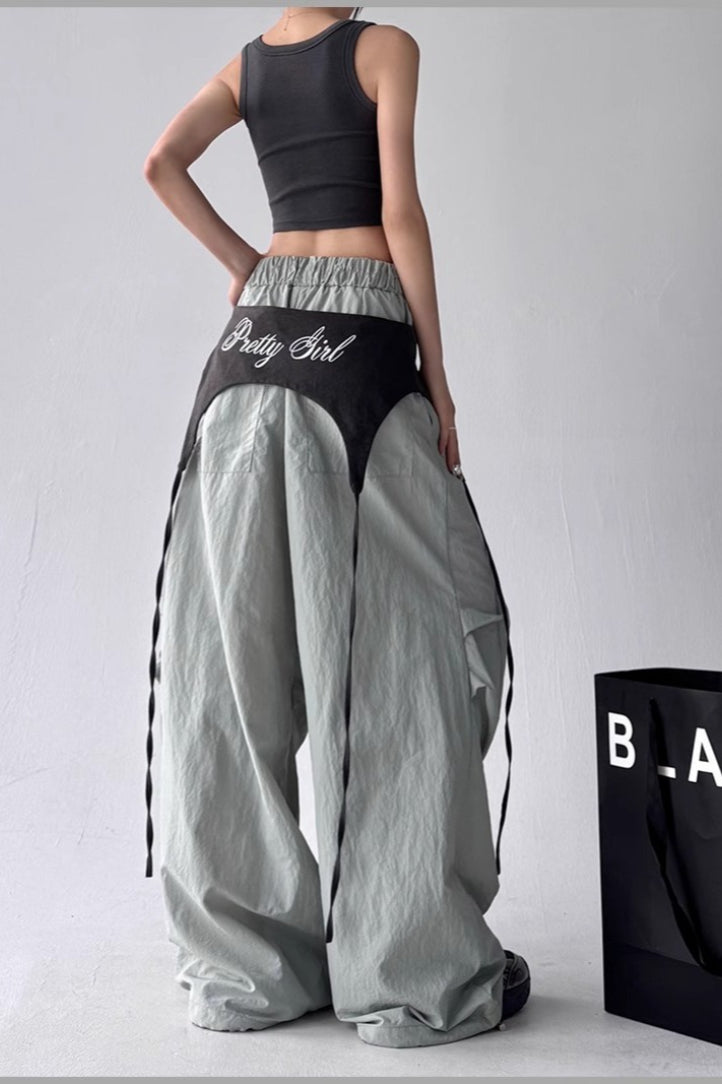 High Street American Vintage Jazz Loose Straight Cargo Pants Secondary image