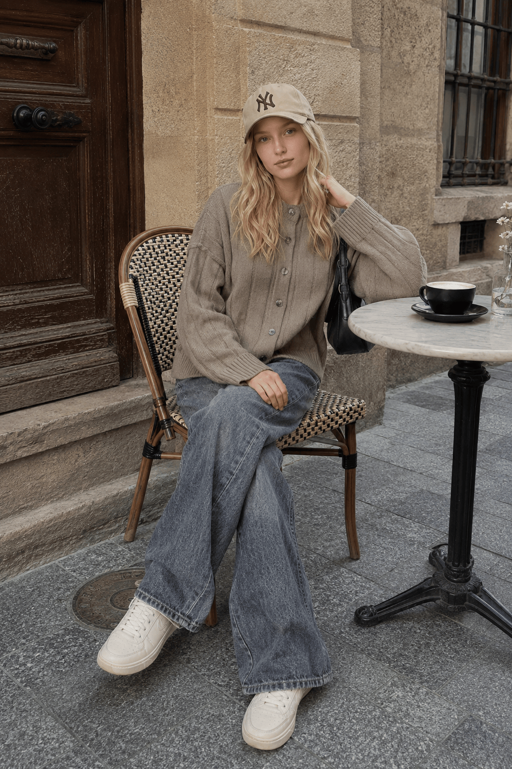 Soft Rib Relaxed Cardigan