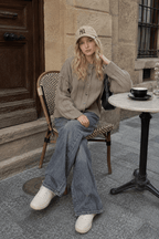 Soft Rib Relaxed Cardigan