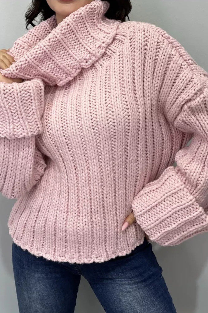 Relaxed Fit Turtleneck Sweater Secondary image