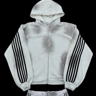 Fashion Zip Up Couple Hoodie Main image