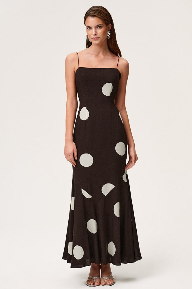 Tie Detail Open Back Slip Dress Main image