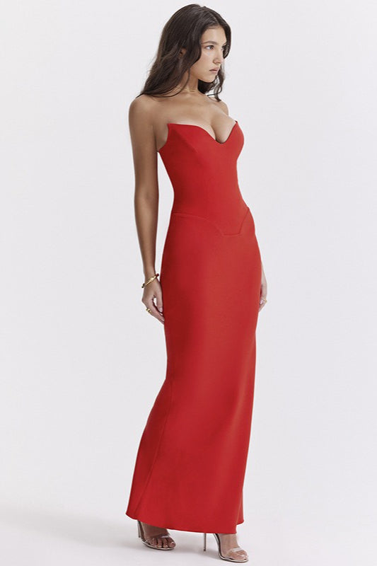Strapless Bodycon Party Dress Secondary image