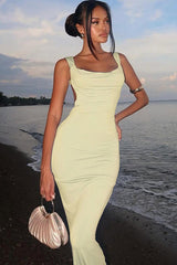 Chic Elegant Sexy Backless Slim Bodycon Bow Formal Dress