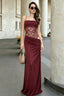 Lace Panel Cami Lace-Up Waist Cutout Lace Dress
