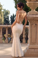 Tie Back Low Back Slip Dress