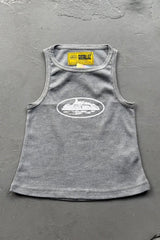 High Street Casual Sleeveless Tank Top