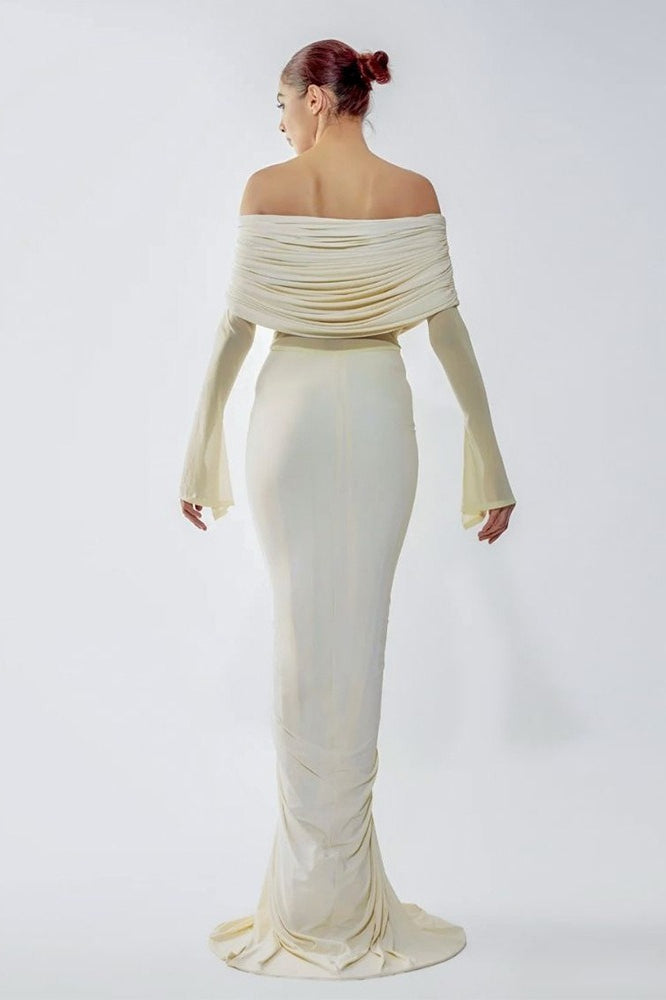 Strapless Ruched Bodycon Reception Dress Secondary image