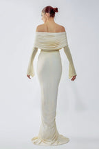 Strapless Ruched Bodycon Reception Dress