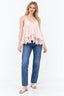 Tie Back Ruffle Layering Cami Top