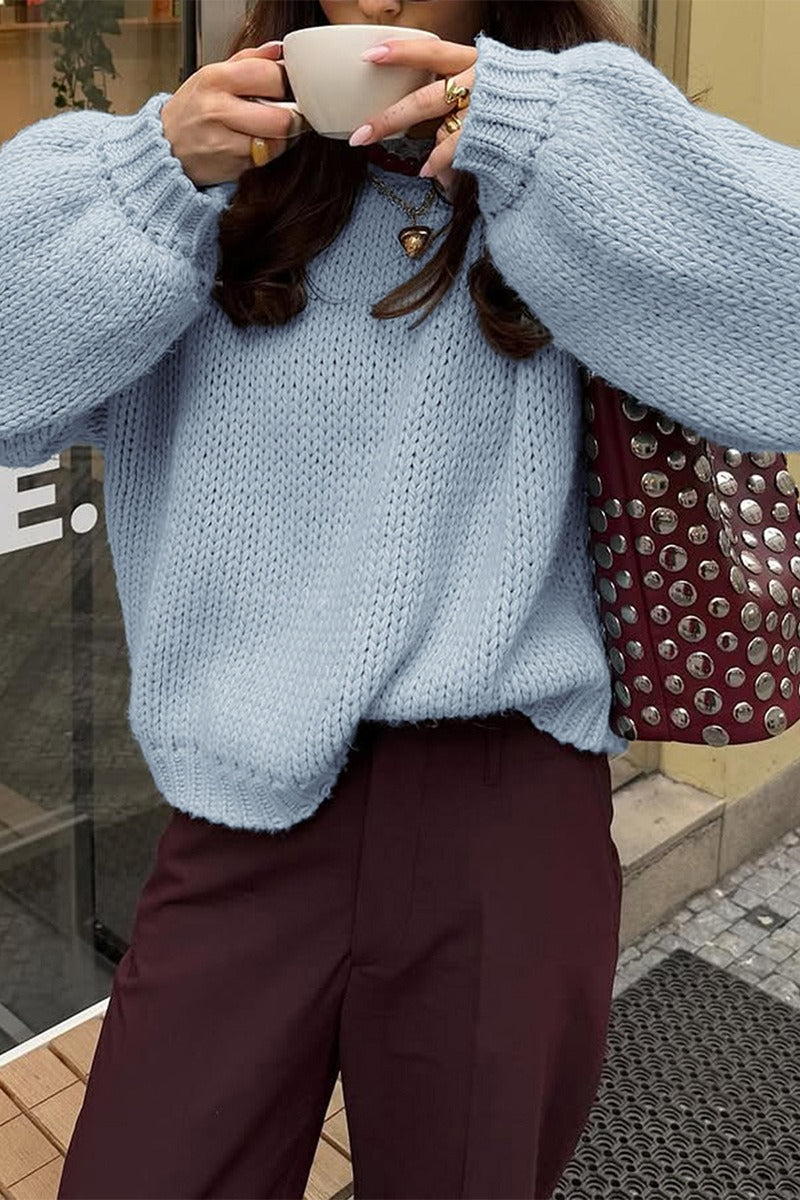 Basic Crew Neck Layering Sweater Main image