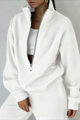 Fleece Hoodie Joggers Activewear Set