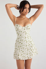 Ditsy Floral Mini Slip Dress