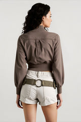 American Vintage Utility Zip Pocket Jacket