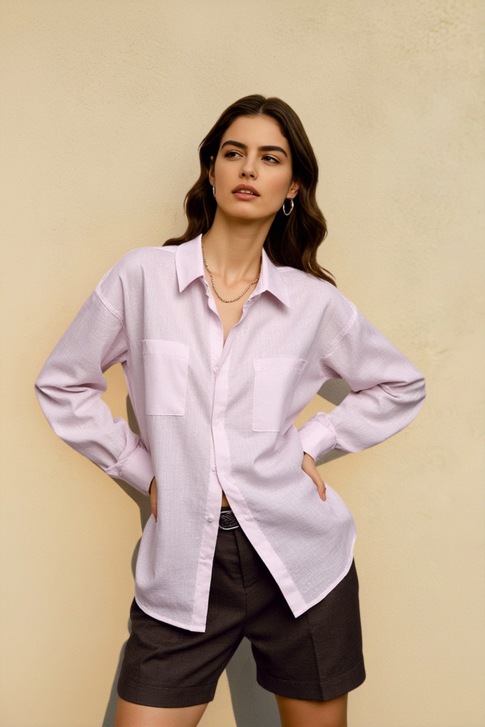 Pure Linen Lightweight Blouse Main image