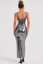 Sultry Fitted Slip Dress