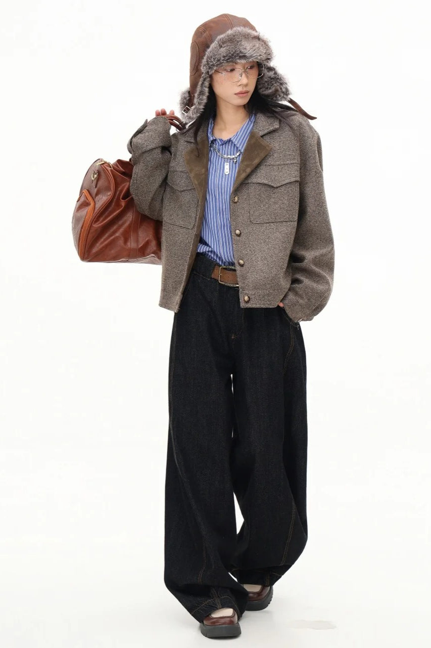 Elegant Cropped Short Jacket Main image