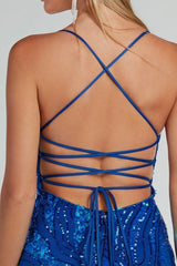 Elegant Sequin Party Formal Evening Sequin Dress
